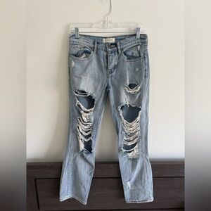 Pacsun Ripped Boyfriend Jeans